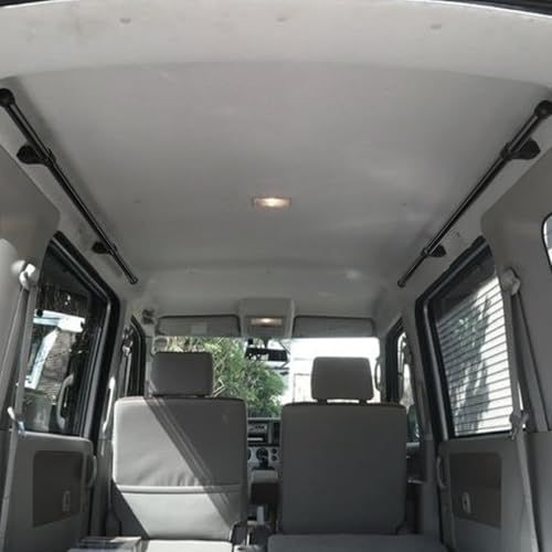R★車内収納 車室内キャリアバー サイドバー クロスライド ?左右セット 適合車種 エブリイワゴン(DA17-64系) /アトレーワゴン /(S300系) /バモス ホビオ (HM3/4系)専用 黒いパイプ e8c907c6 R★車内収納 車室内キャリアバー サイドバー クロスライド ?左右セット 適合車種 エブリイワゴン(DA17-64系) /アトレーワゴン /(S300系) /バモス ホビオ (HM3/4系)専用 黒いパイプ e8c907c6