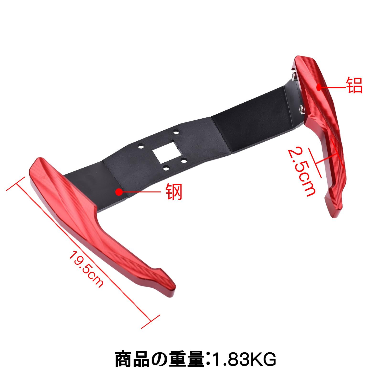 新品 LEDISHUN バイク用 アシストグリップ カワサキ ニンジャ400 Z400(2018-2023) ニンジャ250 Z250(2019-2023) 全年式 に適用 サイドグリップ (グリーン)