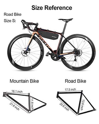 ROCKBROS(ロックブロス)フレームバッグ 自転車 バッグ 防水 ロードバイク 大容量 トライアングルバッグ 軽量 スリム 物取り出し易い 装着便利*vj ROCKBROS(ロックブロス)フレームバッグ 自転車 バッグ 防水 ロードバイク 大容量 トライアングルバッグ 軽量 スリム 物取り出し易い 装着便利*vj