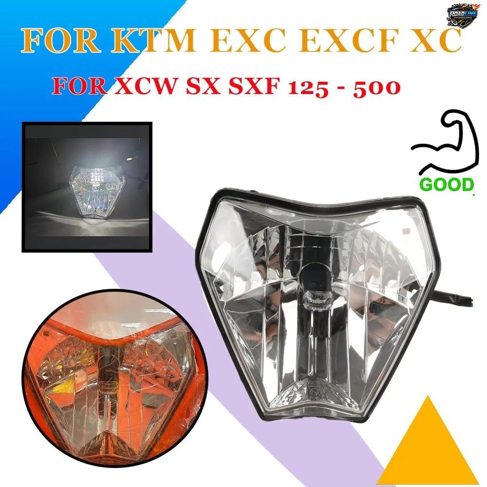 オートバイアクセサリー ヘッドライト ヘッドランプ ヘッドライトランプ KTM EXC EXCF XC XCW SX SXF 125 - 500 2024 - 2026 ENDURO 用 新 オートバイアクセサリー ヘッドライト ヘッドランプ ヘッドライトランプ KTM EXC EXCF XC XCW SX SXF 125 - 500 2024 - 2026 ENDURO 用 新