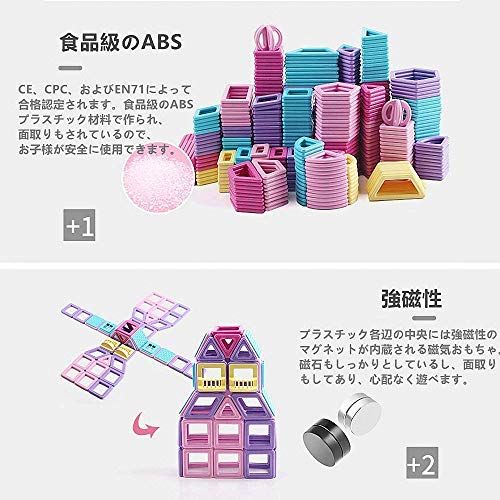 【新品】マグネット おもちゃ 124pcs マグネットブロック 磁気ブロック 知育玩具 積み木 立体 幼児 保育園 小学生 孫 男の子 女の子 贈り物 誕生日 出産祝い 入園 クリスマスプレゼント かわいい 日本語説明書 マカロン色 1e738b69 【新品】マグネット おもちゃ 124pcs マグネットブロック 磁気ブロック 知育玩具 積み木 立体 幼児 保育園 小学生 孫 男の子 女の子 贈り物 誕生日 出産祝い 入園 クリスマスプレゼント かわいい 日本語説明書 マカロン色 1e738b69