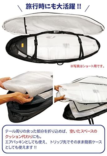NOGES バブルケース ショートボード用 ６’０” サーフボードのインナーケースとして便利なバブルケース。ジッパーレスで出し入れしやすい！ma a68209d9