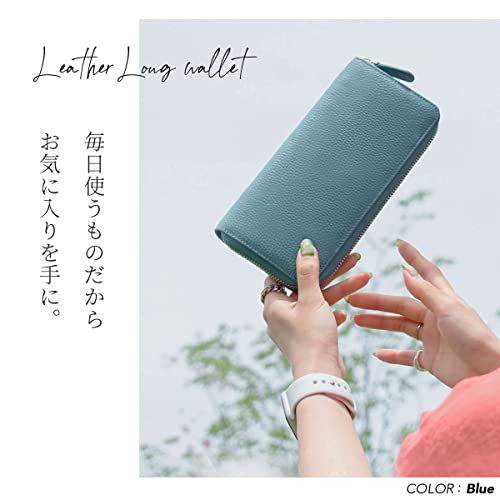 【新品】[HIGH FIVE] 財布 レディース 大容量 じゃばら 長財布 本革 ギャルソン レシートと小銭を自動で仕分け 多機能 ウォレット コインスルー アイボリー 78647180