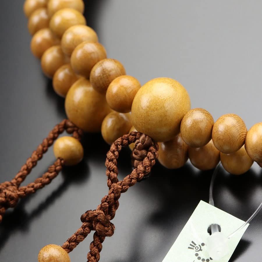 【新品】真言宗 数珠 男性用 尺二 正梅 梵天房【本式数珠 京念珠 京都 108玉 二連 二重 天然木 振分 葬儀 葬式 法事 法要 高野山 マイ数珠 101330018】【数珠袋プレゼント！】 8dbf8e9b