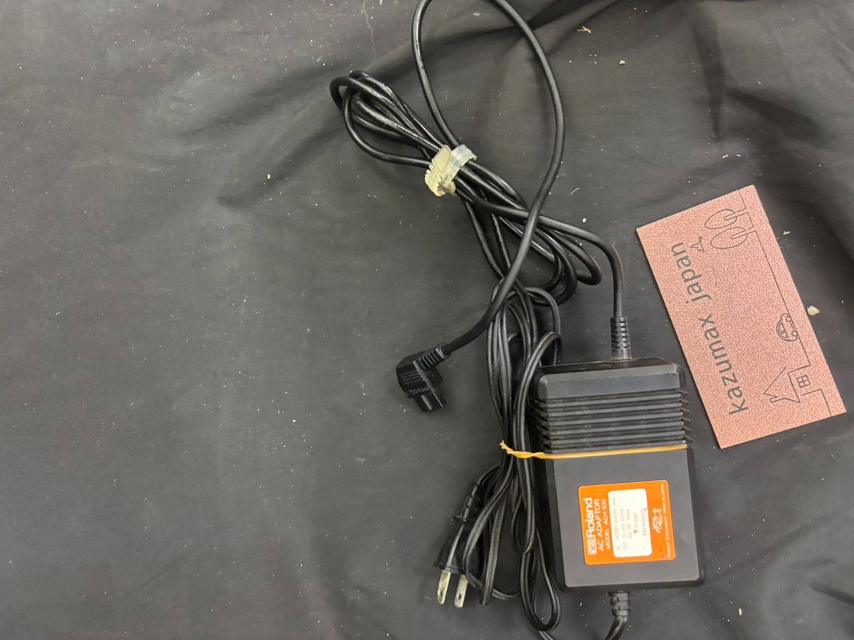 Roland ACH-100 動作品 純正ACアダプター ヴィンテージ オーディオ機器