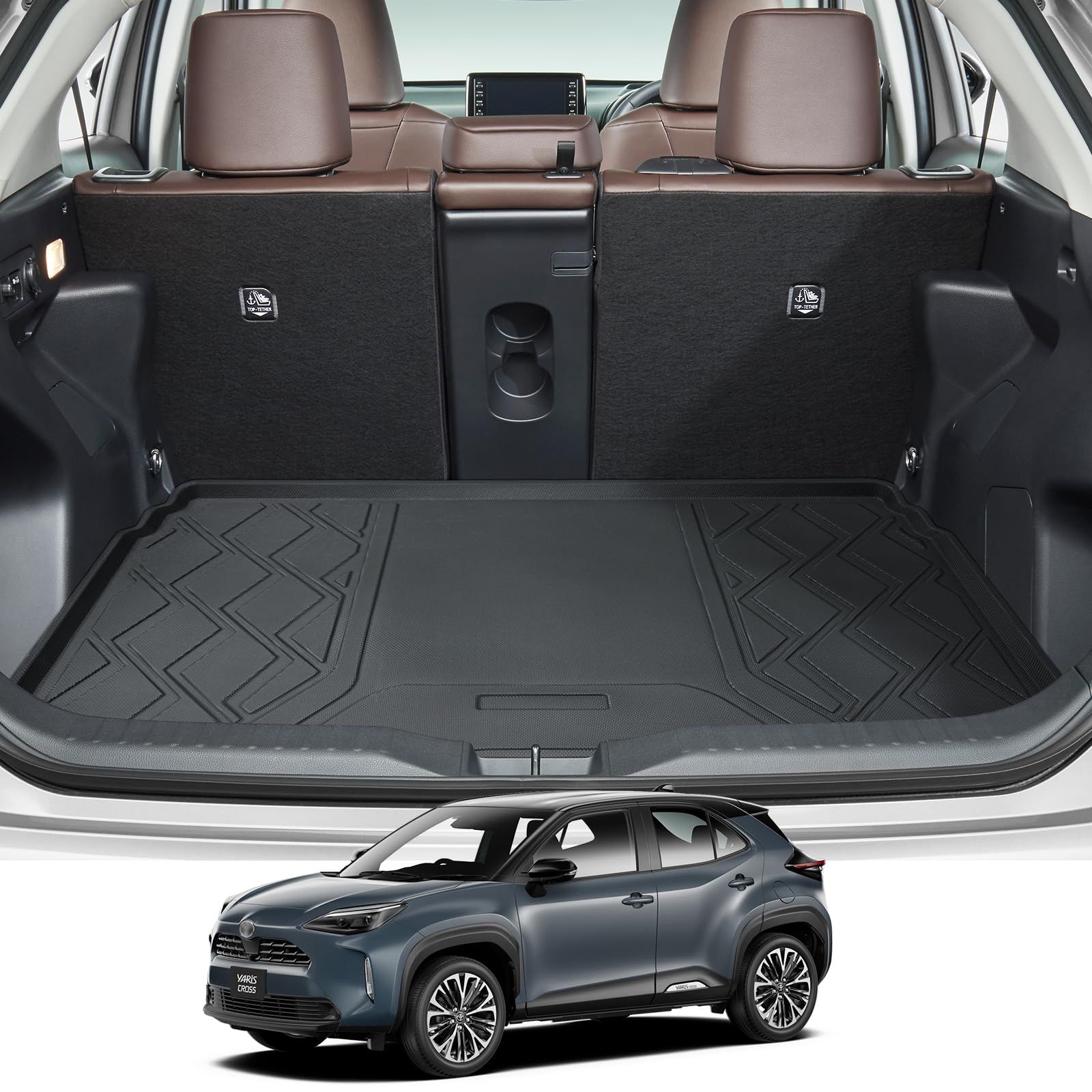 R◆トヨタ ヤリスクロス ラゲッジマット Yaris Cross 専用 3D 防水マット TPE製 滑り止めマット 取り付け簡単 防キズ 防水 防汚 滑り止め ヤリスクロス 専用 内装 カスタム パーツ 78af4cc8 R◆トヨタ ヤリスクロス ラゲッジマット Yaris Cross 専用 3D 防水マット TPE製 滑り止めマット 取り付け簡単 防キズ 防水 防汚 滑り止め ヤリスクロス 専用 内装 カスタム パーツ 78af4cc8