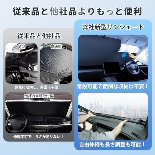 ロール式 サンシェード クリスタル調 サンシェード 車 フロント さんしえーど ロールスクリーン カーテン サンブラインド 改良吸盤で多角度調整可 自動巻り ワンタッチ 収納便利 汎用 軽自動車 普通車 遮光 断熱 UVカット 日除け 取説付 792678dd