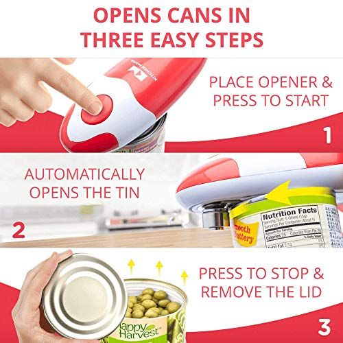 Kitchen Mama 電動缶切り ワンタッチでスタート高齢者・関節炎患者向け 左利き用対応 人間工学デザイン 平滑エッジで安全 簡単操作 電池式 携帯型 家庭用・業務用 キッチンツール レッド 電池式(レッド)t b6f0023d Kitchen Mama 電動缶切り ワンタッチでスタート高齢者・関節炎患者向け 左利き用対応 人間工学デザイン 平滑エッジで安全 簡単操作 電池式 携帯型 家庭用・業務用 キッチンツール レッド 電池式(レッド)t b6f0023d