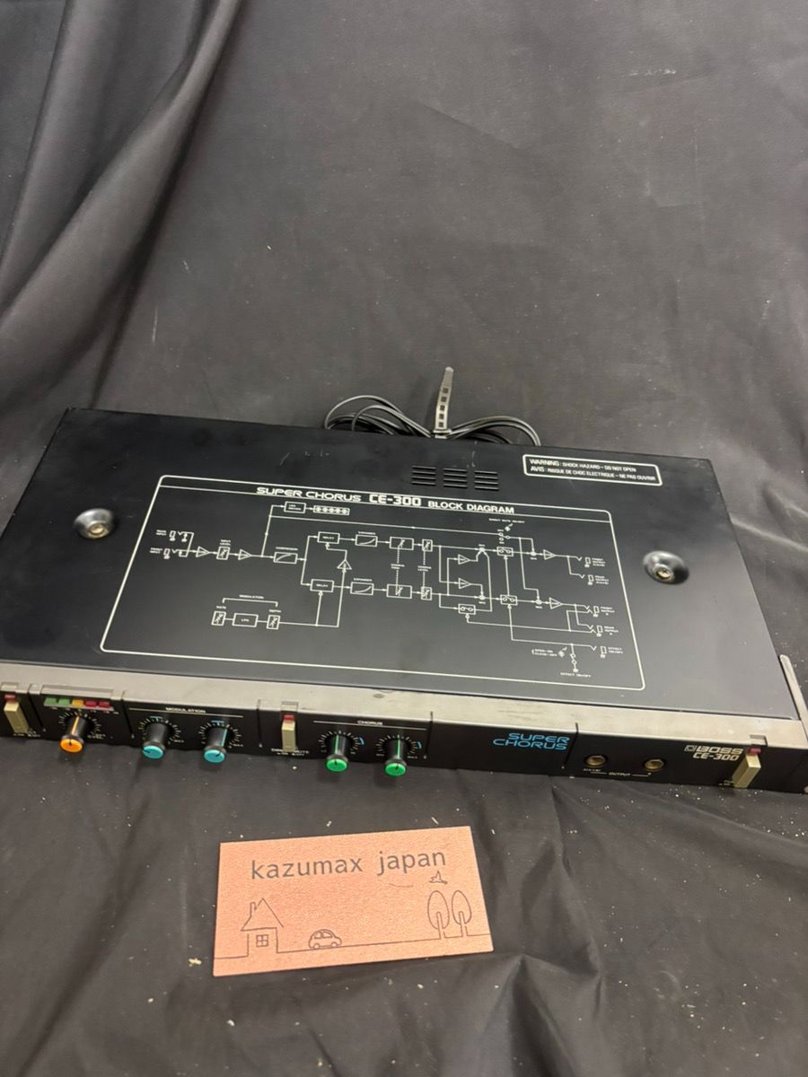 BOSS CE-300 Super Chorus 動作品 ラックエフェクター アナログコーラス 本体のみ k-830
