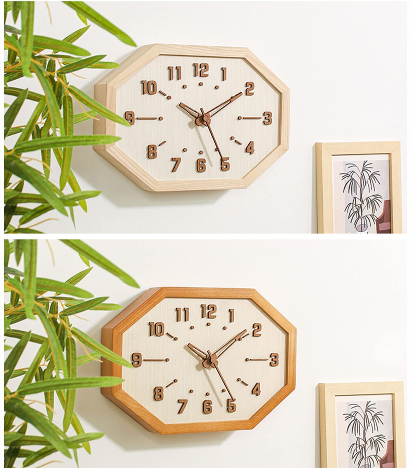 新品 Danmukeji 壁掛け時計 おしゃれ 人気 かわいい 天然木製 八角形 3D立体数字 見やす 壁掛け 置き時計 卓上時計 北欧デザイン 連続秒針 静音 12インチ モダンホーム装飾 引っ越し 新築祝い (木の色) 新品 Danmukeji 壁掛け時計 おしゃれ 人気 かわいい 天然木製 八角形 3D立体数字 見やす 壁掛け 置き時計 卓上時計 北欧デザイン 連続秒針 静音 12インチ モダンホーム装飾 引っ越し 新築祝い (木の色)