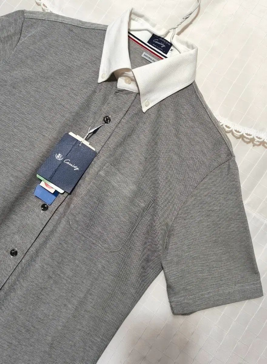 ヴィンテージ日本 タグ付き新品 ブランド Cassidy シャツ