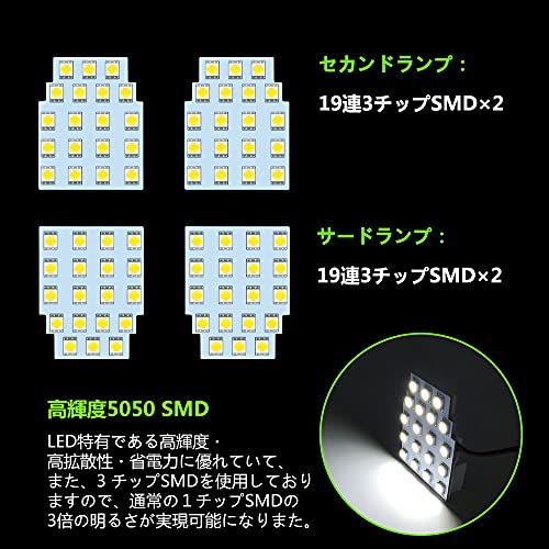 トヨタ アルファード30系後期 ヴェルファイア30系 ルームランプ LED 室内灯 車種専用設計 AGH/GGH/AYH30W 対応 6000K ホワイト 取付簡単 全10点ts トヨタ アルファード30系後期 ヴェルファイア30系 ルームランプ LED 室内灯 車種専用設計 AGH/GGH/AYH30W 対応 6000K ホワイト 取付簡単 全10点ts