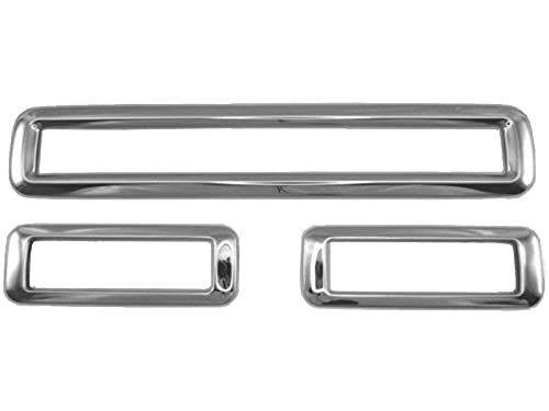 BRIGHTZ eKクロススペース 34 35 37 38 ステンレスリアエアコンリング 3PC サテンシルバー 【 INT?MID?031 】 B34A B35A B37A B38A eK クロススペース クロス スペースts
