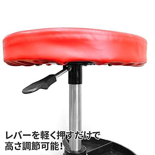 アストロプロダクツ ローラーシート | 作業 椅子 低い スツール キャスター付き 耐荷重100kg パーツトレー付き 中腰作業をサポート★m 66ff6ff0