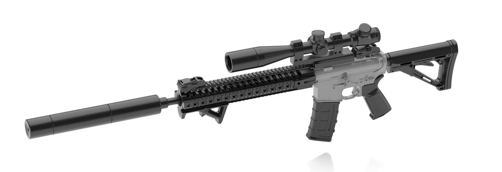 リトルアーモリー LADF24 アニメ:ドールズフロントラインST-AR15タイプ プラモデル 320579