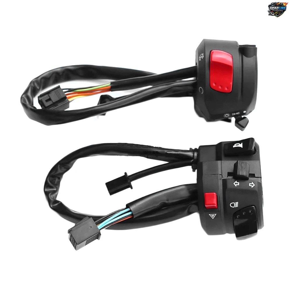 オートバイハンドルバースイッチアセンブリ、電動スターター、ホーンボタン、スズキ GW250 GW250S/F ターンライト、フォグランプ、スタート