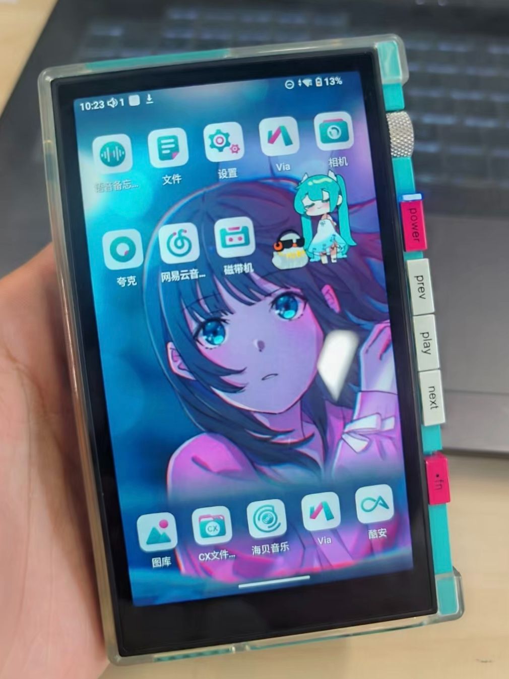 新品未開封・特典付】HiBy M500 初音ミク Hatsune Miku ハイレゾDAP
