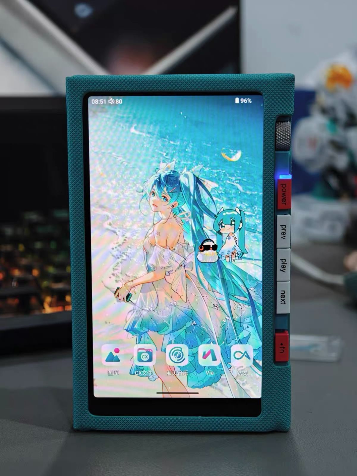 新品未開封・特典付】HiBy M500 初音ミク Hatsune Miku ハイレゾDAP