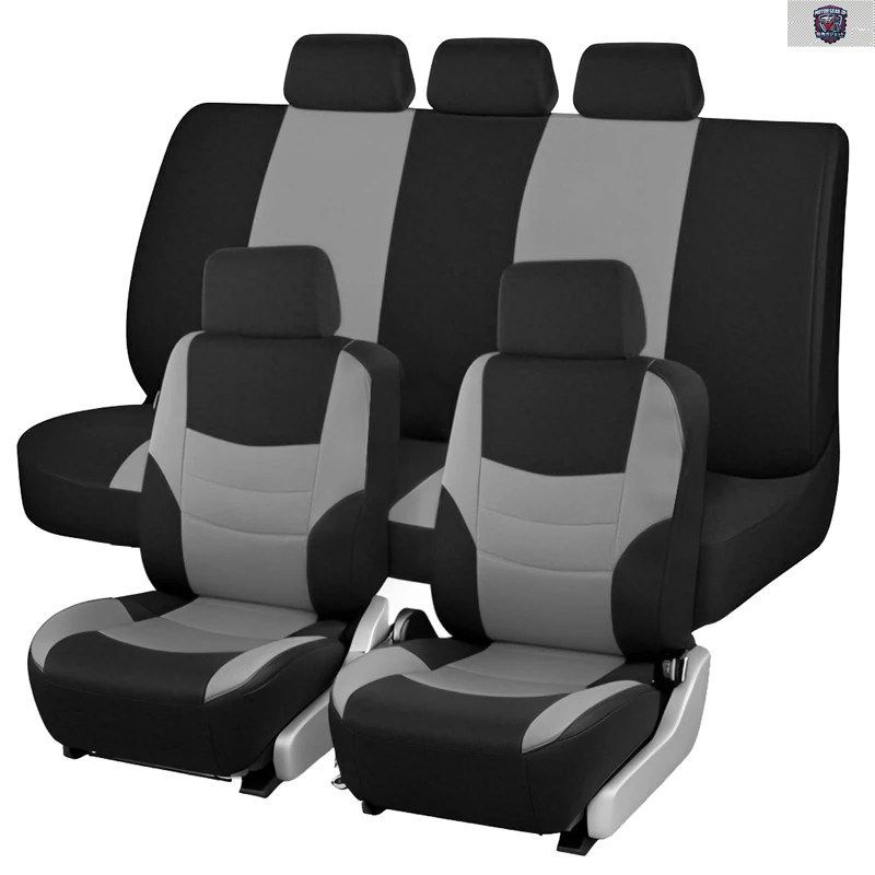 キングカーシートカバー ポリエステル生地シートカバー 車 SUV トラック バン サイズ 車内