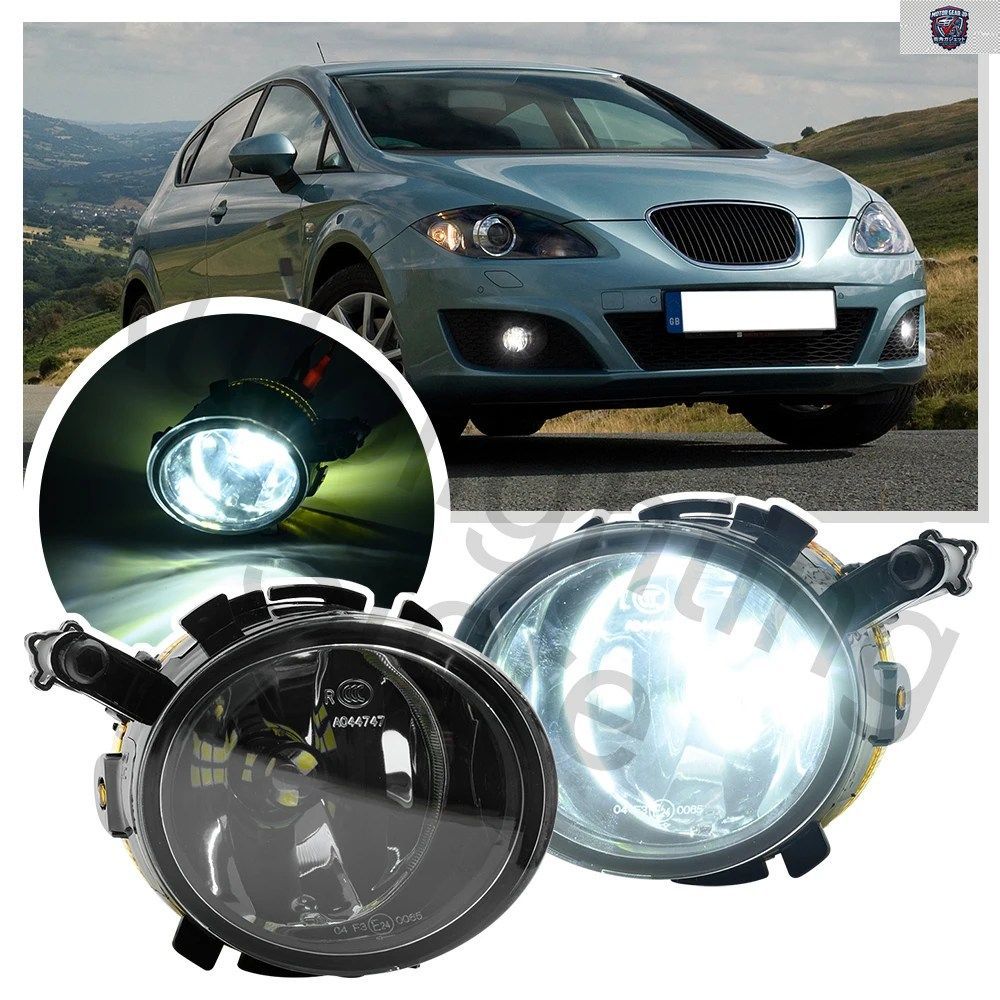 2個入り LED DRL フォグライト SEAT LEON II IBIZA IV 2009 2010 -2012 ALTEAALTEA XL フロント ドライビング デイタイム ランニング ラン