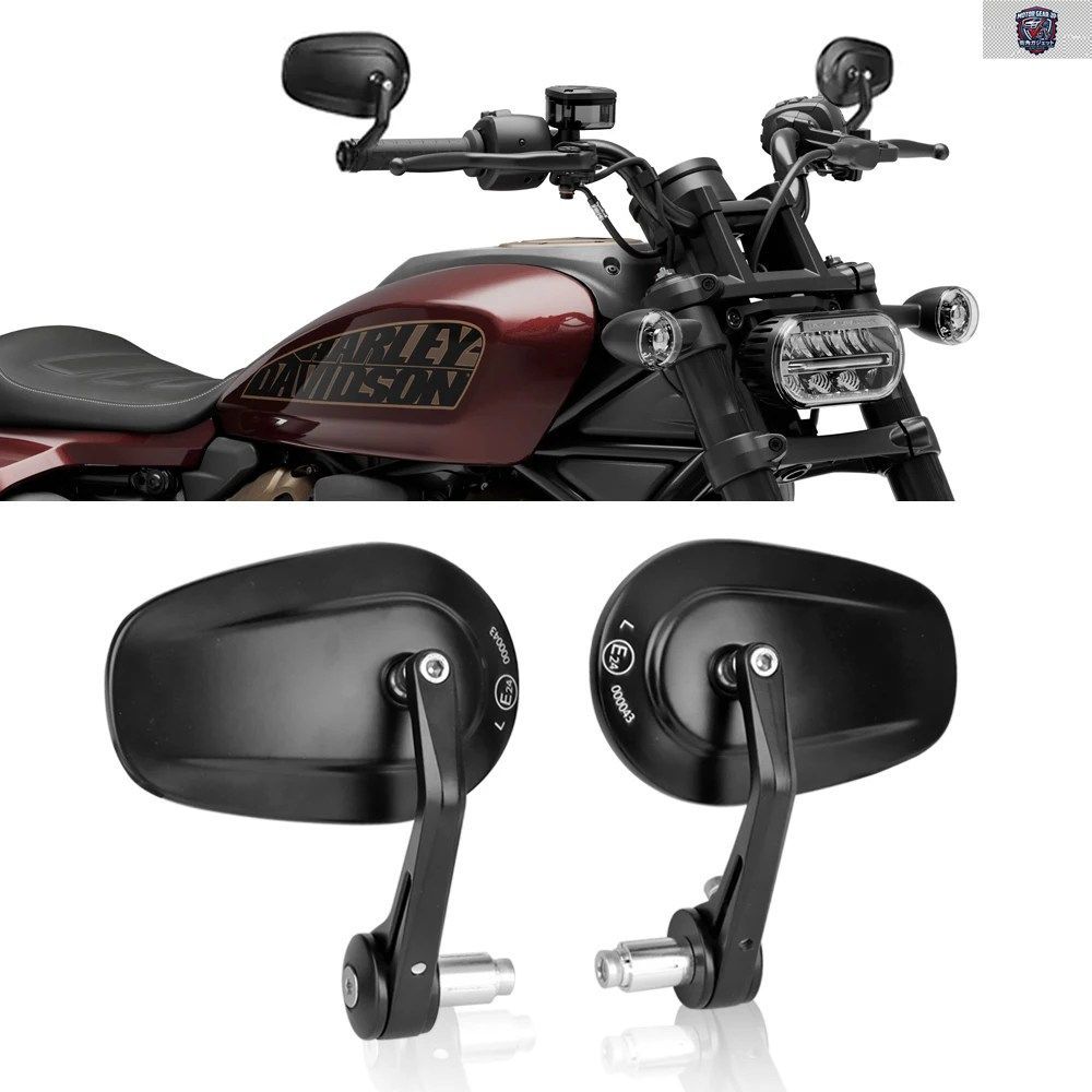 ハーレー スポーツスター S RH1250S ナイトスター RH975 オートバイ用バーエンドハンドルバーミラー