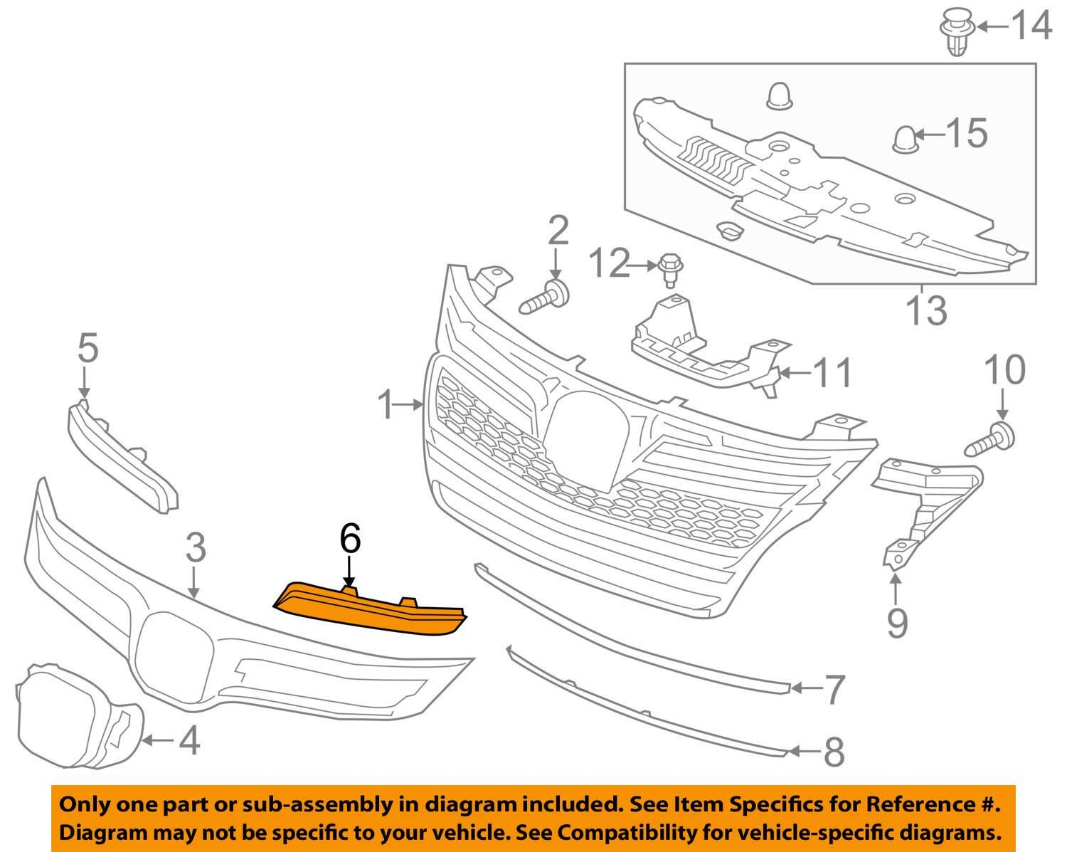 新品 HONDA (ホンダ) 純正部品 レンズ L.フロントグリル インサイト インサイト エクスクルーシブ 品番71129-TM8-003