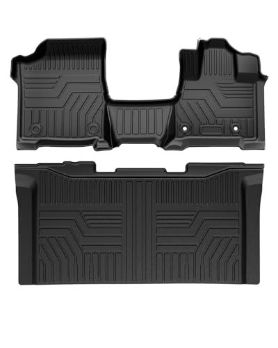 R◆Cartist ニッサン 新型 セレナ C28型 フロアマット セカンドマット 8人乗り ハイブリッド車用 3Dフロアマット 立体構造カーマット SERENA C28 e-power 2023年4月?現行 防水 滑り防止 耐汚れ TPE素材 カスタムパーツ