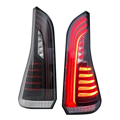 R◆C27 セレナ ファイバーLEDテールランプ 流れるシーケンシャルウインカー仕様【ブラックタイプ】