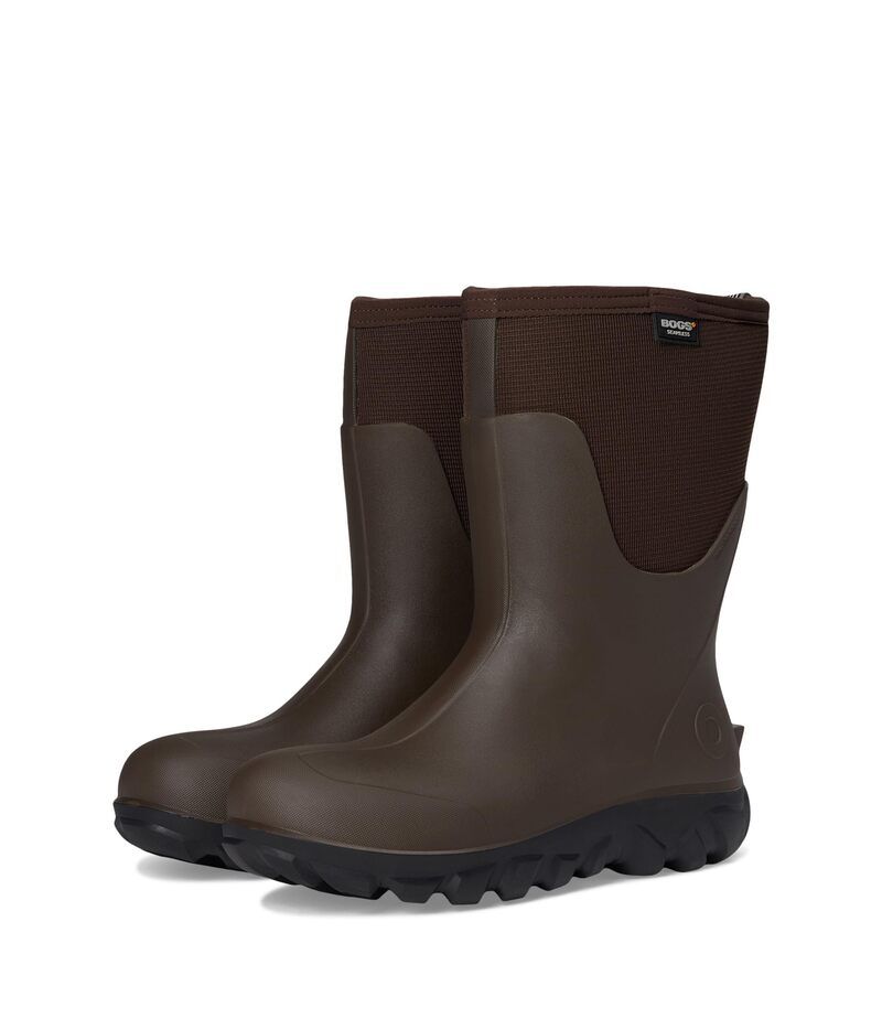 ボグス メンズ シューズ ブーツ・レインブーツ Bogs Classic II Mid Brown ブラウン