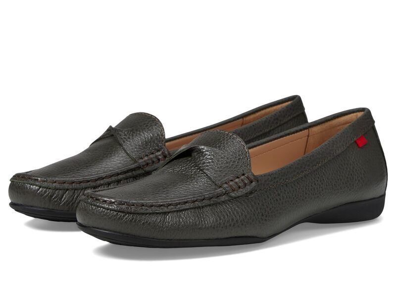 マークジョセフニューヨーク レディース シューズ スリッポン・ローファー Marc Joseph New York Beverley Road Dark Olive Grai オリーブ