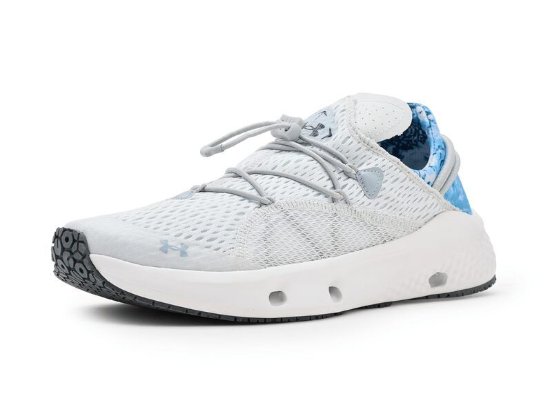 アンダーアーマー メンズ シューズ スニーカー Under Armour Charged Kilchis Camo Distant GrayWh グレー