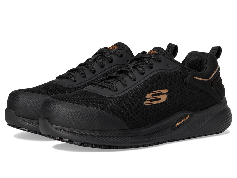 スケッチャーズ レディース シューズ ブーツ・レインブーツ SKECHERS Work Carbix Nia Comp Toe Gold ゴールド