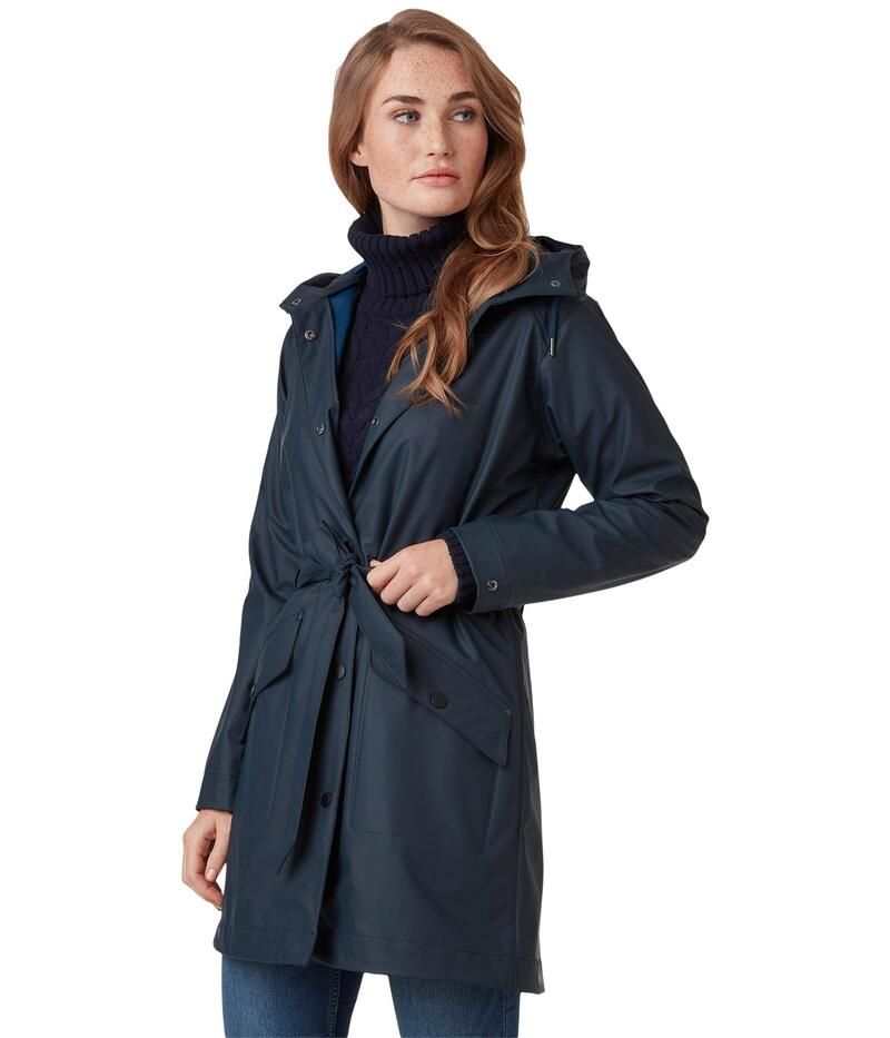 ヘリーハンセン レディース アウター コート Helly Hansen Kirkwall Ii Raincoat Navy 1 ネイビー