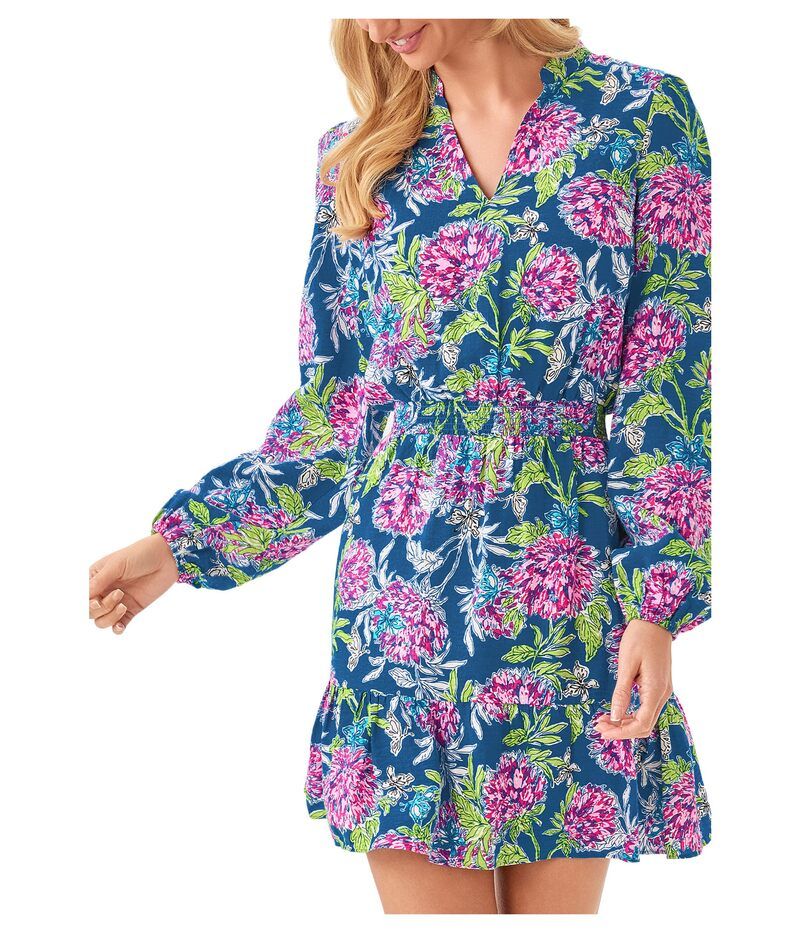 リリーピュリッツァー レディース トップス ワンピース Lilly Pulitzer Axton Dress Multi Dahlia Li マルチカラー