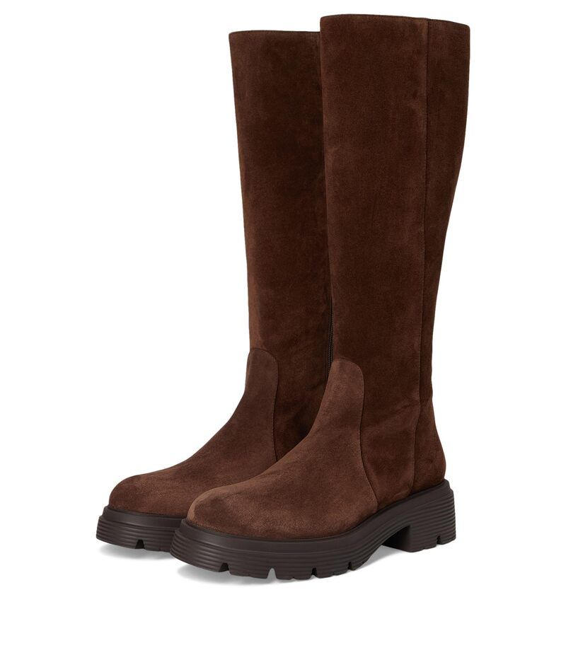 スチュアート ワイツマン レディース シューズ ブーツ・レインブーツ Stuart Weitzman Hudson Lite Zip Boots Walnut