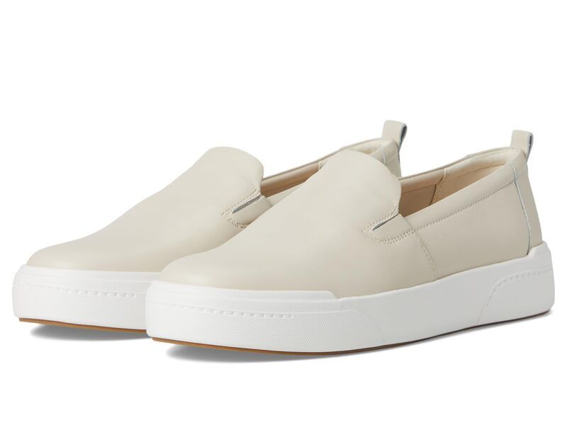 バイオニック レディース シューズ スニーカー VIONICarson Slip On Shoes Cream Leather クリーム