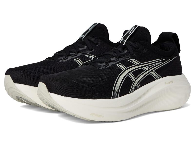 アシックス メンズ シューズ スニーカー ASICS GELNimbus 27 BlackLake Grey ブラック