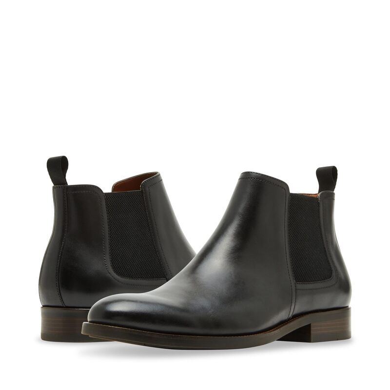 スティーブ マデン メンズ シューズ ブーツ・レインブーツ Steve Madden Montreaux Black ブラック