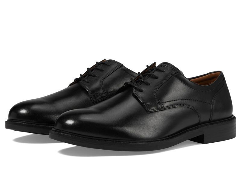 ジョンストンアンドマーフィー メンズ シューズ オックスフォード Johnston Murphy Mason Plain Toe Black Full Grai ブラック