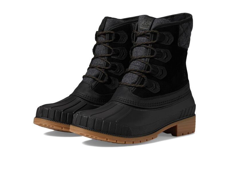 カミック レディース シューズ ブーツ・レインブーツ Kamik Sienna Mid S Black ブラック