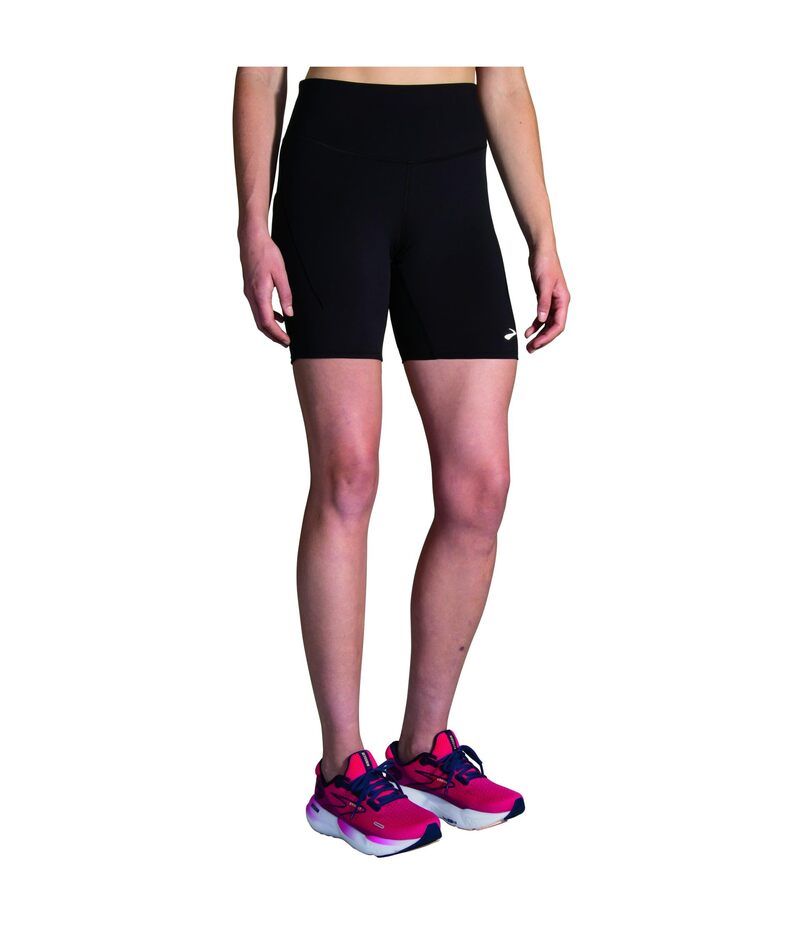 ブルックス レディース ボトムス ハーフパンツ・ショーツ Brooks Spark 8 Short Tights Black ブラック