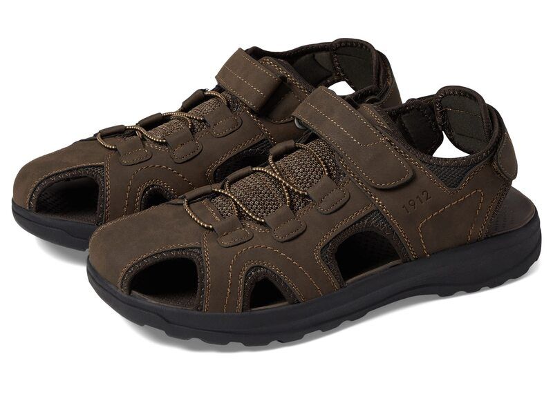 ノンブッシュ メンズ シューズ サンダル Nunn Bushuck Sport Closed Toe Fisherman Sandal Brown ブラウン
