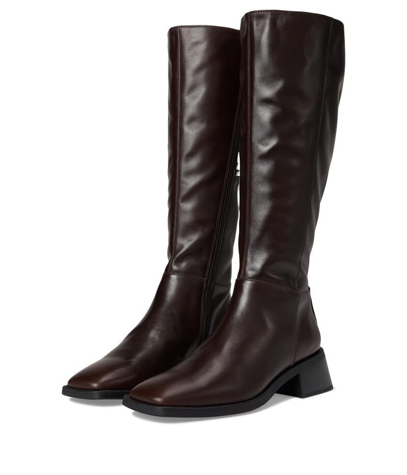 ヴァガボンド レディース シューズ ブーツ・レインブーツ トール レザー Vagabond Shoemakers Blanca Leather Tall Boots Chocolate チョコレート