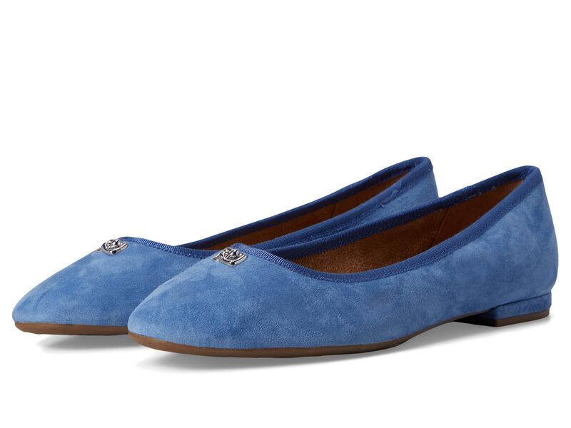 エアロソールズ レディース バッグ Aerosoles Arena Blue Jean Suede ブルー
