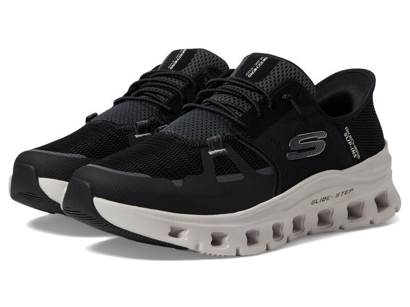 スケッチャーズ メンズ シューズ スニーカー SKECHERS GlideStepro Hands Free SlipIn Black ブラック