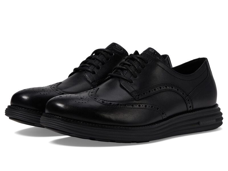 コールハーン メンズ シューズ オックスフォード Cole Haan Original Grand Remastered Wing Tip BlackBlack ブラック