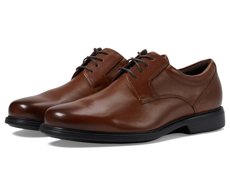 ロックポート メンズ シューズ オックスフォード Rockport Charles Road Plain Toe Oxford British Tan タン
