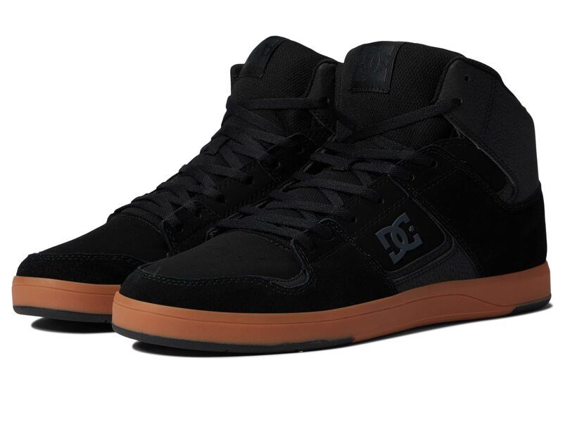 ディーシー メンズ シューズ スニーカー DC Cure Casual HighTop Skate Shoes Sneakers BlackGum 1 ブラック