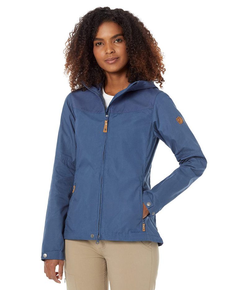 フェールラーベン レディース アウター コート ジャケット Fjallraven Stina Jacket Indigo Blue インディゴ