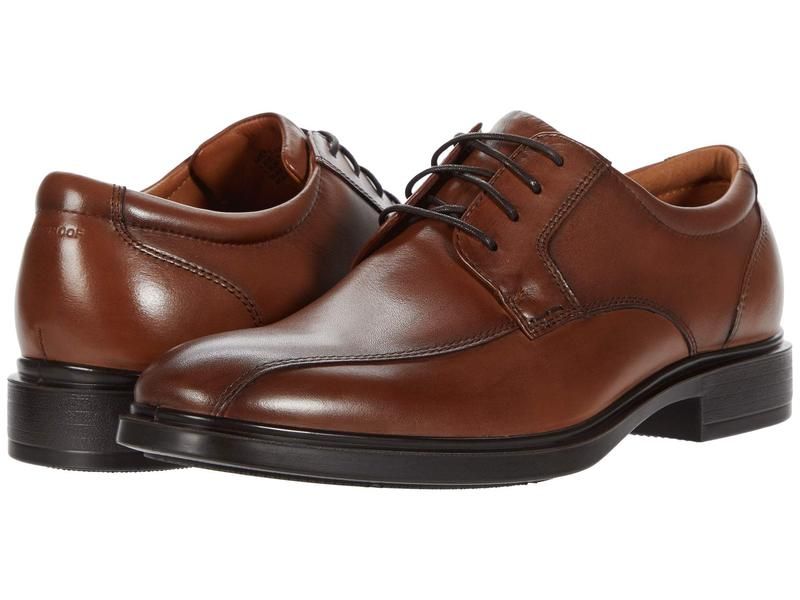 フローシャイム メンズ シューズ オックスフォード Florsheim Forecast Waterproof Bike Toe Oxford Cognac Smooth